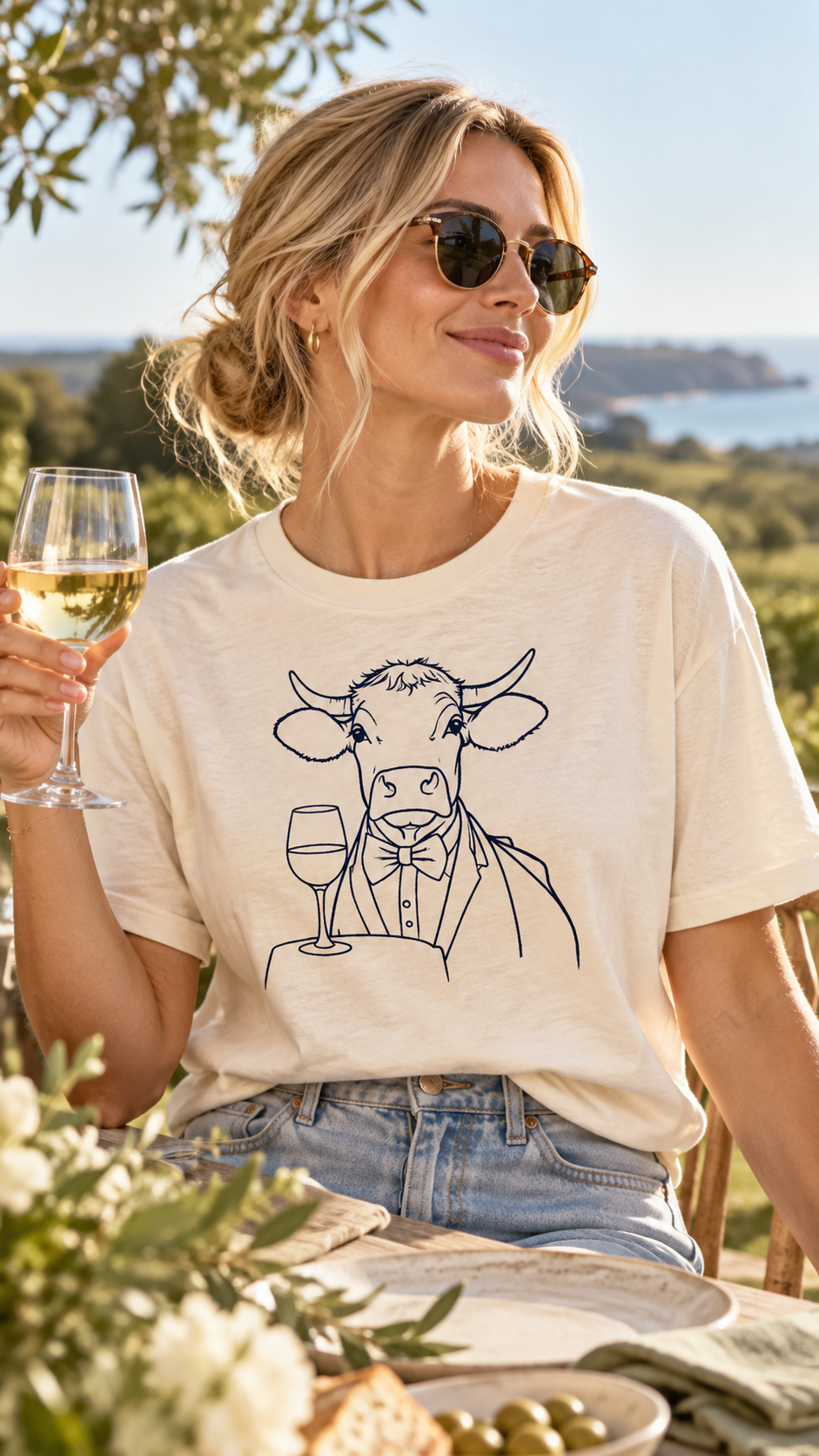 Wine Cow T-Shirt