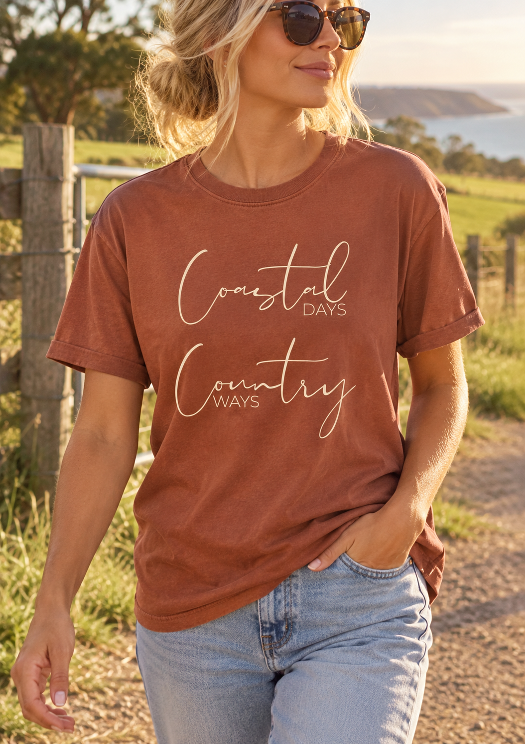 Coastal Days Country Ways T-Shirt